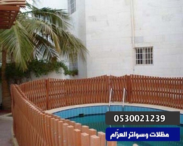 سواتر خشب بلاستيك