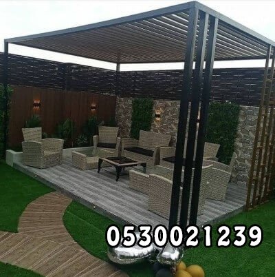 مظلات حدائق