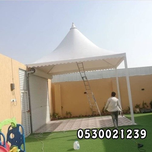 ديكور مظلات حدائق وجلسات خارجية بأشكال راقية ومميزة 