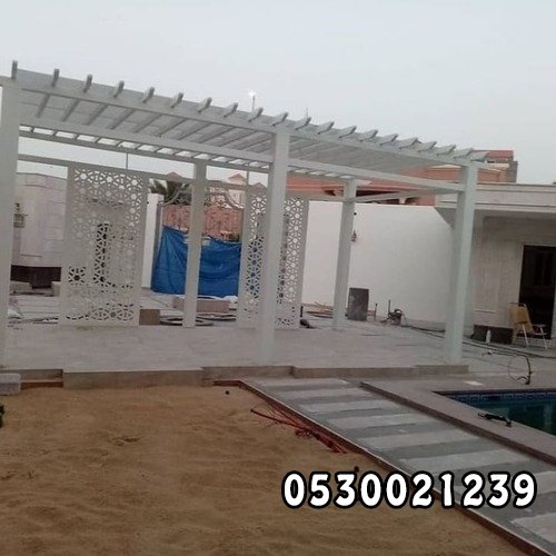 ديكور مظلات حدائق وجلسات خارجية بأشكال راقية ومميزة 