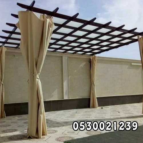 ديكور مظلات حدائق وجلسات خارجية بأشكال راقية ومميزة 