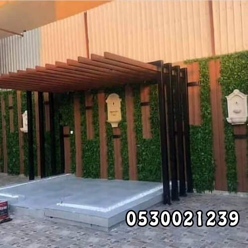 ديكور مظلات حدائق وجلسات خارجية بأشكال راقية ومميزة 