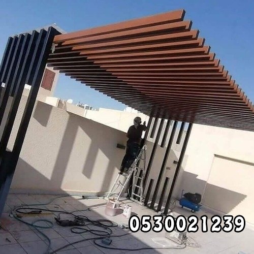 ديكور مظلات حدائق وجلسات خارجية بأشكال راقية ومميزة 