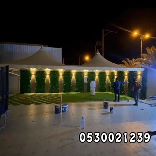 ديكور مظلات حدائق وجلسات خارجية بأشكال راقية ومميزة 